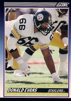 1990 Score Rookie & Traded #5T Donald Evans Front