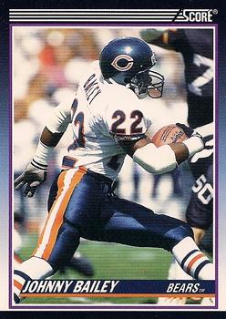 1990 Score Rookie & Traded #80T Johnny Bailey Front