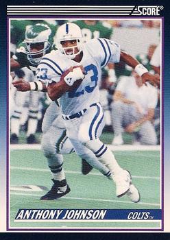 1990 Score Rookie & Traded #87T Anthony Johnson Front