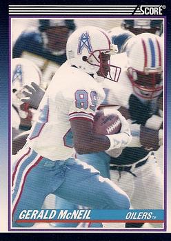 1990 Score Rookie & Traded #8T Gerald McNeil Front