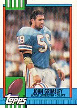 1990 Topps #224 John Grimsley Front