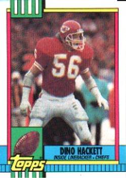 1990 Topps #262 Dino Hackett Front