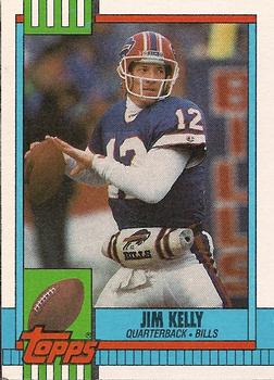 1990 Topps #207 Jim Kelly Front