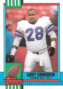 1990 Topps #210 Larry Kinnebrew Front
