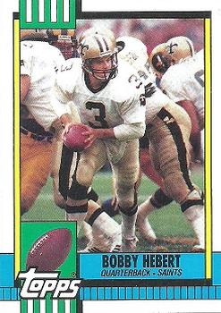 1990 Topps #237 Bobby Hebert Front