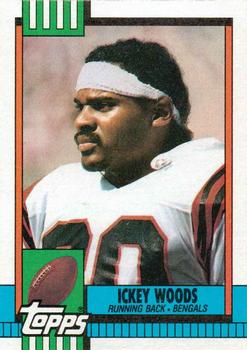 1990 Topps #277 Ickey Woods Front