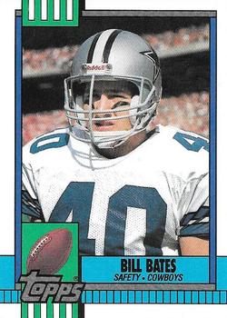 1990 Topps #490 Bill Bates Front