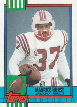 1990 Topps #429 Maurice Hurst Front