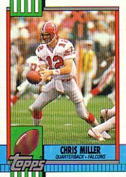 1990 Topps #472 Chris Miller Front