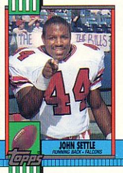 1990 Topps #473 John Settle Front