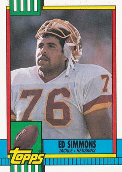 1990 Topps #134 Ed Simmons Front