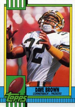 1990 Topps #150 Dave Brown Front