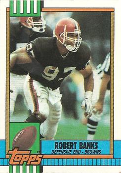1990 Topps #162 Robert Banks Front