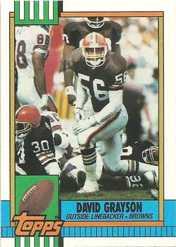 1990 Topps #164 David Grayson Front