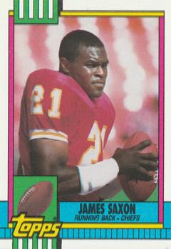 1990 Topps #259 James Saxon Front