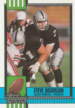 1990 Topps #291 Steve Beuerlein Front