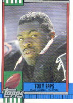 1990 Topps Traded #126T Tory Epps Front