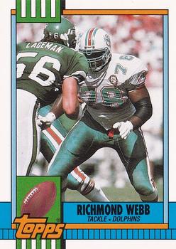 1990 Topps Traded #43T Richmond Webb Front