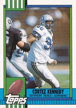 1990 Topps Traded #44T Cortez Kennedy Front