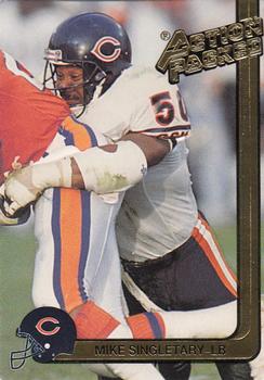 1991 Action Packed #30 Mike Singletary Front