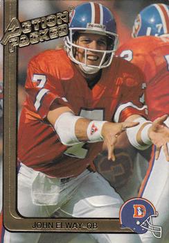 1991 Action Packed #63 John Elway Front