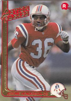 1991 Action Packed Rookie/Update #54 Jerome Henderson Front