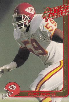 1991 Action Packed Rookie/Update #81 Percy Snow Front