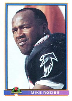 1991 Bowman #24 Mike Rozier Front