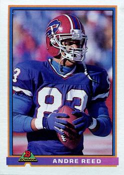 1991 Bowman #30 Andre Reed Front