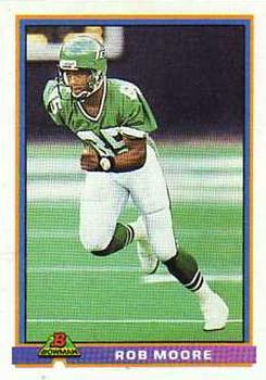 1991 Bowman #392 Rob Moore Front