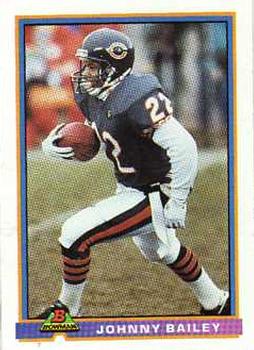 1991 Bowman #69 Johnny Bailey Front