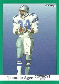 1991 Fleer #227 Tommie Agee Front
