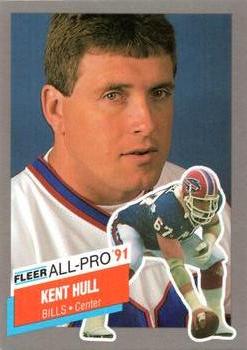 1991 Fleer - All-Pro '91 #3 Kent Hull Front