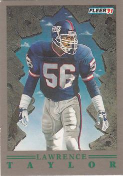 1991 Fleer - Pro-Visions #3 Lawrence Taylor Front