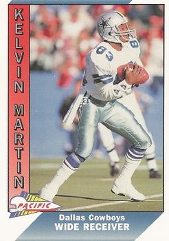 1991 Pacific #100 Kelvin Martin Front