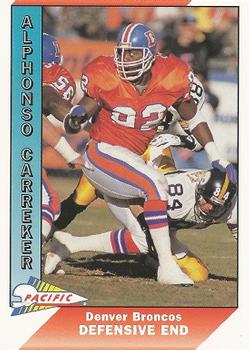 1991 Pacific #114 Alphonso Carreker Front