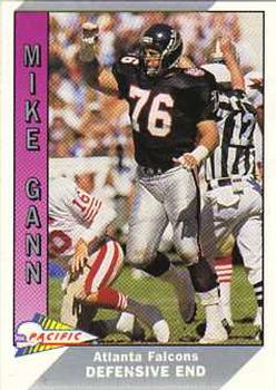 1991 Pacific #12 Mike Gann Front