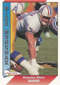 1991 Pacific #182 Mike Munchak Front