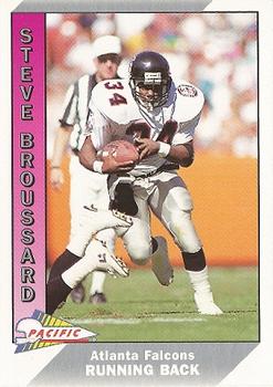 1991 Pacific #2 Steve Broussard Front