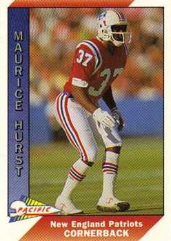 1991 Pacific #308 Maurice Hurst Front