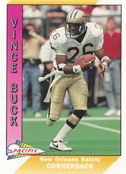 1991 Pacific #323 Vince Buck Front