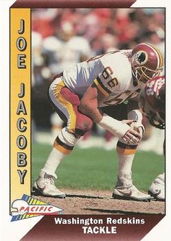1991 Pacific #524 Joe Jacoby Front