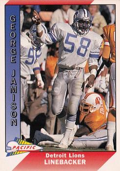 1991 Pacific #139 George Jamison Front