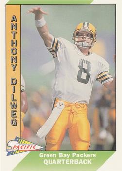 1991 Pacific #152 Anthony Dilweg Front