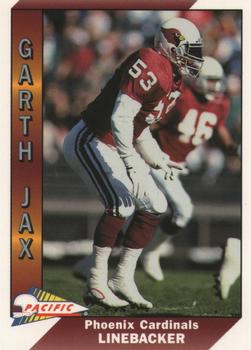 1991 Pacific #405 Garth Jax Front
