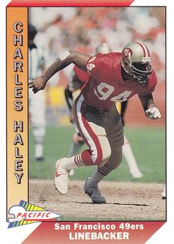 1991 Pacific #459 Charles Haley Front