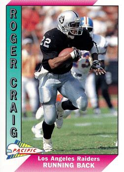 1991 Pacific #601 Roger Craig Front