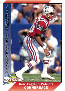 1991 Pacific #613 Jerome Henderson Front