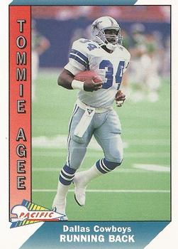 1991 Pacific #92 Tommie Agee Front
