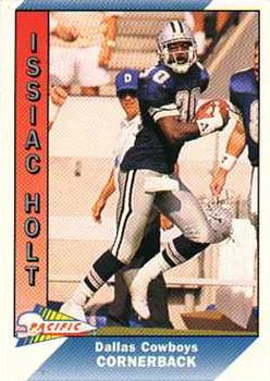 1991 Pacific #96 Issiac Holt Front